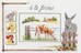A la ferme sur toile aida
