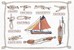 Nœuds marins sur toile aida