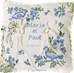 Coussin mariage les oiseaux  sur toile Aida