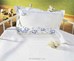 Parure de berceau moutons en broderie traditionnelle