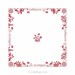 NAPPE MONTAGNE 136x136cm