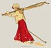 SKIEUSE JUPA ROUGE