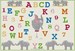 Eléphants chiffres ABC