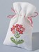 Sachet senteur sur toile Aida