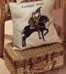 Coussin Harold en broderie traditionnelle