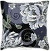 Floral Swirl In Black