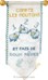 Message moutons  sur toile Aida