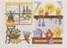 Intérieur provençale sur toile aida