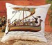 Coussin mare en broderie traditionnelle