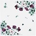 Nappe Fleurs et papillons