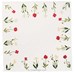 NAPPE COQUELICOTS ET MARGUERITES IMPRIMEE