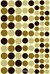 Tapis pastilles marron