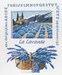 Paysage de provence sur toile aida