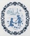 Bord de mer en broderie traditionnelle