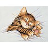 Chaton au nounou