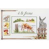 A la ferme sur toile aida
