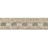 Galons en lin 10 fils largeur 8 cm