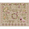 DIAGRAMME - SAMPLER ROSES EN LIN