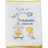 Carnet de santé oiseaux  sur toile Aida