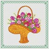 PANIER DE FLEURS