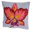 Coussin orchidée rose - DMC - DMC