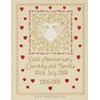 Anniversary sampler - Silver, Gold & Ruby