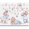 ABC Oursons  sur toile Aida