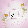 Tinkerbell Clock - Printed Background (Inc Metallic Thread)