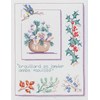 Dicton d'hiver sur toile aida