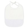 Bavoir 3 mois Blanc