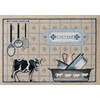 Cuisine d'autrefois sur toile aida