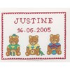 ABC Oursons en broderie traditionnelle