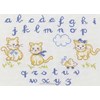 ABC Chatons en broderie traditionnelle