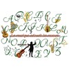 Abécédaire Musique vert