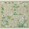 ABC Fleurs blanches