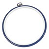 Cadre tambour rond Blanc