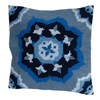 Coussin faience bleue - DMC - DMC