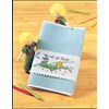 Carnet de santé polaire le petit prince  sur toile Aida
