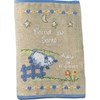 Carnet de santé moutons  sur toile Aida
