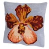 Coussin orchidée orange - DMC - DMC