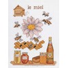 Le miel sur toile aida