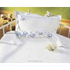 parure de lit moutons en broderie traditionnelle