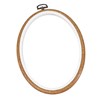 Cadre tambour oval Bois