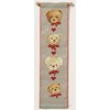 Les quatre ours sur toile aida