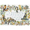 ABC Oiseaux sur toile Aida
