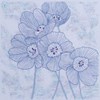 Fleurs bleues