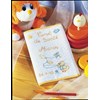 Carnet de santé poule en broderie traditionnelle