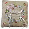 Coussin mariage  sur toile Aida