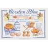 Cordon bleu sur toile aida