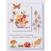 Dicton d'automne sur toile aida